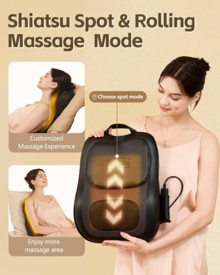3D Shiatsu masaj yastığı